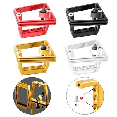 Front Regalhalterung für Brompton Bikes 3 Loch Adapter mit Teleskop Design