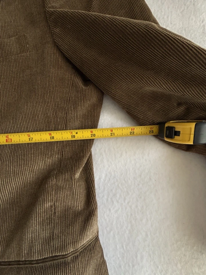 Blazer Covington Hombre Pana Marrón - Talla 40S, Excelente Estado Usado Foto 3 de 4