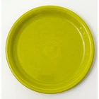 BISTRO COUPE DINNER PLATE Vintage Retired Green HOMER LAUGHLIN FIESTAWARE 10.5"