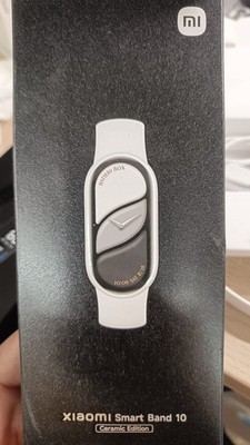 WW-0306 Xiaomi Smart Band 10,, 1,72'' AMOLED, Ceramic Edition Pearl white B-WARE
