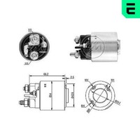 Magnetschalter Starter ERA ZM3497 FüR SW 206 308 307 3E 2A Peugeot CitroËN 3A 3H