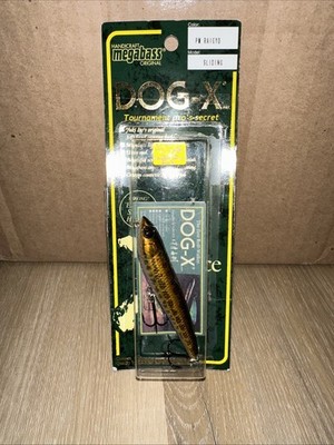 Megabass Dog-X PM Raigyo Sliding Lure Grayyo Color Used, No Returns