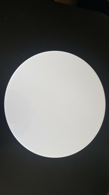 11 Round Integrated Led Flush Mount Acrylic White Ceiling Light