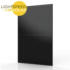 465W 12V 24V Black Solar Panel Aiko HalfCut Mono Tier 1 Rigid - UK FREE Delivery