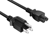 Cable Leader 10FT 3-Prong Notebook Power Cord NEMA 5-15P to C5 18AWG SVT 10A