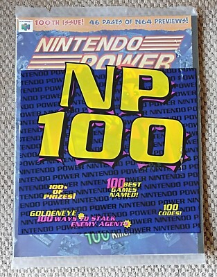 Nintendo Power Magazine New Still Sealed #100 September 1997 Best 100 Games 