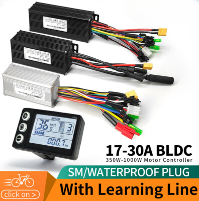 E-bike 36/48V Controller 17A 30A with Learning Function Controller and Display