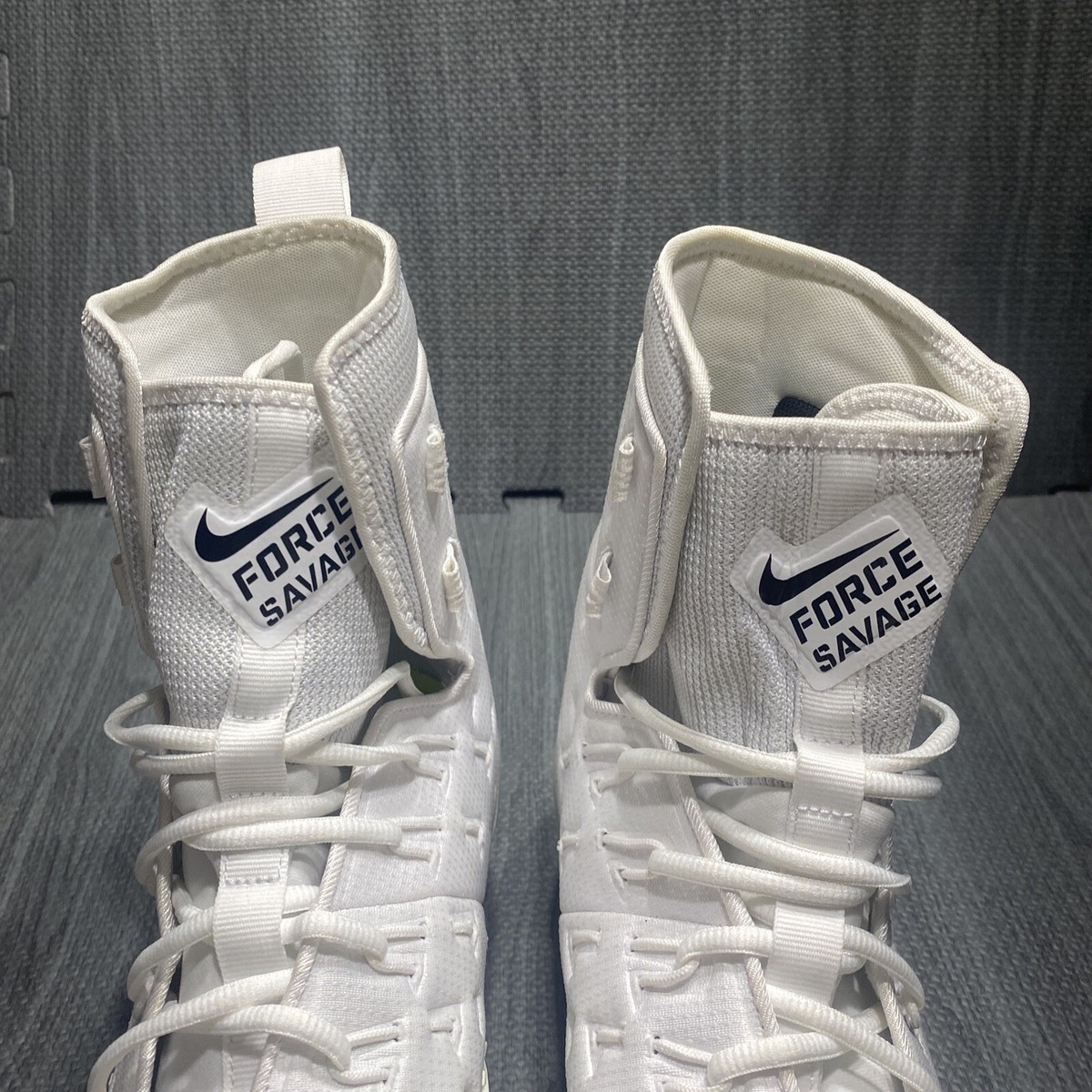 NIKE FORCE SAVAGE ELITE TD PROMO - MENS SIZE 14 FOOTBALL  White ‎ 918345-101 NIKE FORCE SAVAGE ELITE TD PROMO - MENS SIZE 18 - FOOTBALL  main image 3