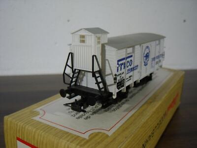 LILIPUT 216 14 Güterwagen mit Bremserhaus ''Frico'' NS Wechselstrom Spur H0 OVP