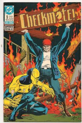 DC Comic Checkmate! Dec 1988 No 9; Al Vey, Inker; John Statema, Guest Penciller