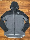 Las Vegas Raiders Nike Jacket Mens Large Black Gray AV15 Winterized Full-Zip 🔥