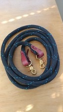 10' BARREL/ROPING SPORT LOOP YACHT ROPE REINS, MANY COLORS AVAILABLE