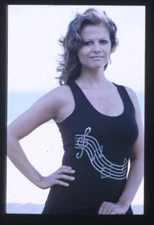 Claudia Cardinale Busty Glamour Vintage Photo Agency Duplicate 35mm Transparency