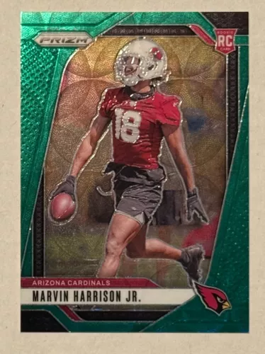2024 Panini Prizm Marvin Harrison Jr 375 Rookie Green Scope 71/75