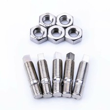 Tritdt Turbo Stud Kit M10x1.5mm Stainless W Nut For Garrett Gt40 Gt42 Turbo