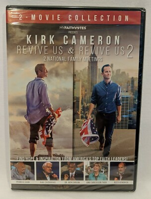 REVIVE US 1 & 2 - NEW DVD SET (KIRK CAMERON, DR. BEN CARSON, FRANCIS CHAN)