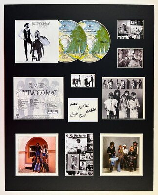 FLEETWOOD MAC - Signed Autographed - RUMOURS - Display Super Deluxe 2