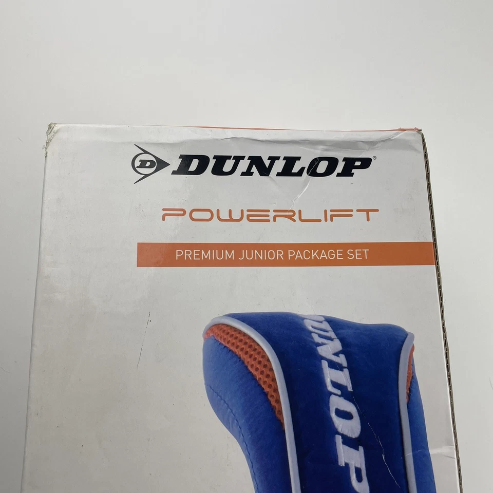 Dunlop Powerlift Right Hand 3-5 Junior Golf Bag, Driver, Putter, Irons. New - Image 2 of 4