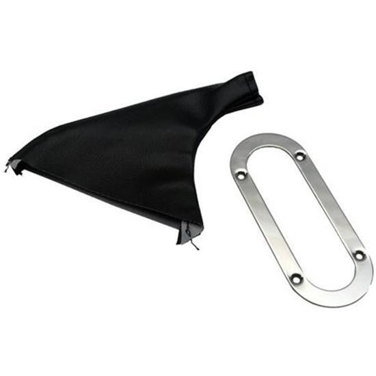 Lokar Floor Mount Emergency Hand Brake Kit W/boot/cables Chrome 