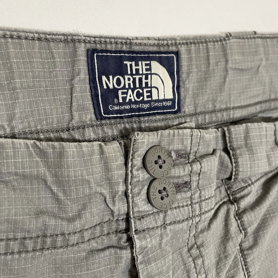 Pantalones Cortos Ripstop Elastizados De Colección The North Face Para Mujer 8 Reg 5” Gris Carga Puños Foto 3 de 4