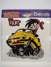 Vintage Zumspeed Vinyl Car Decal Bumper Sticker 'The Brat' NEW RARE made in USA