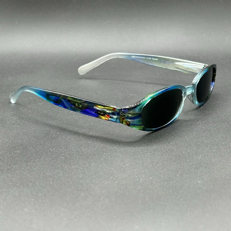 Peepers Sammann #9119 +2,50 lectores de sol mezcla azul usado Foto 3 de 4