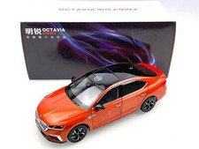 1/18 Scale  SKODA OCTAVIA PRO 2021 Orange Diecast Car Toy Collection