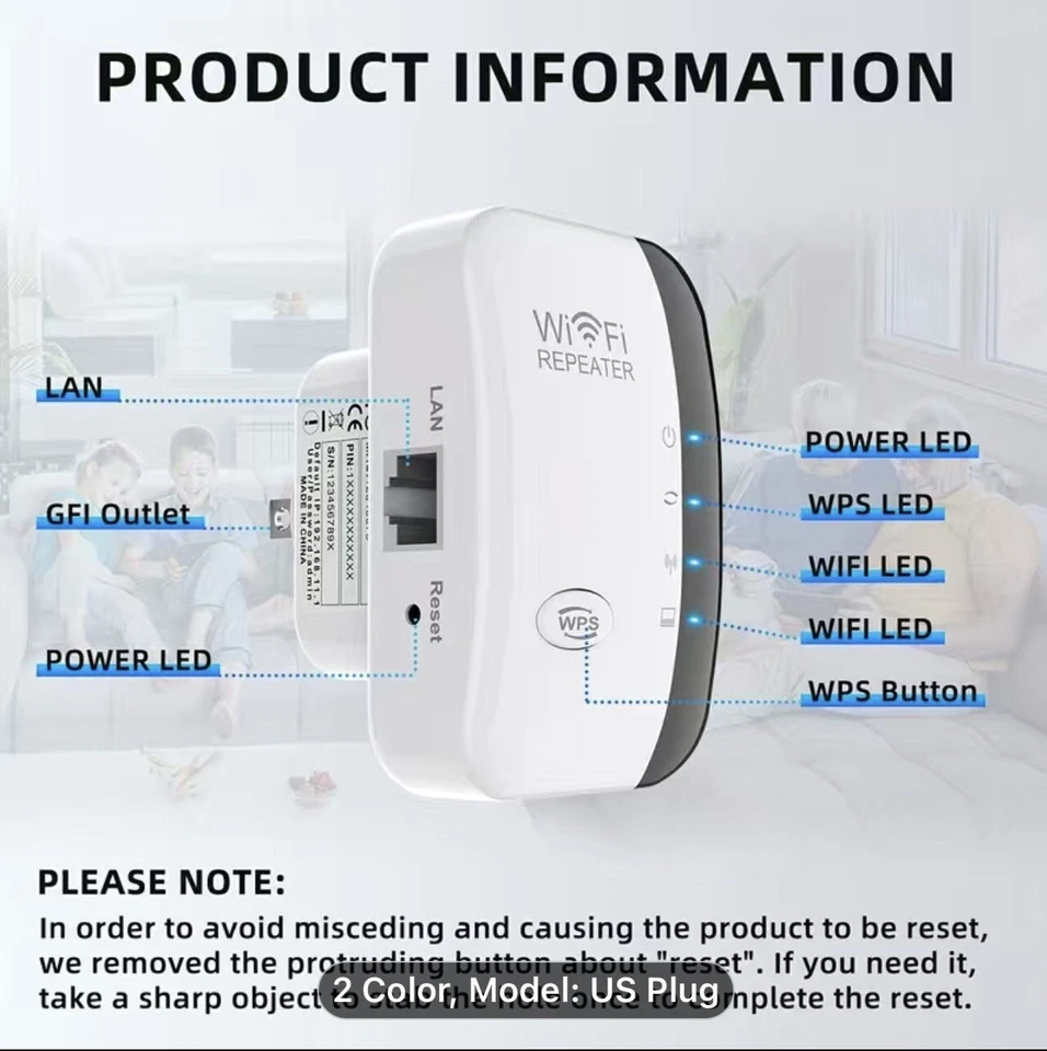 WiFi Extender Maxstream Repeater - Image 2 of 3