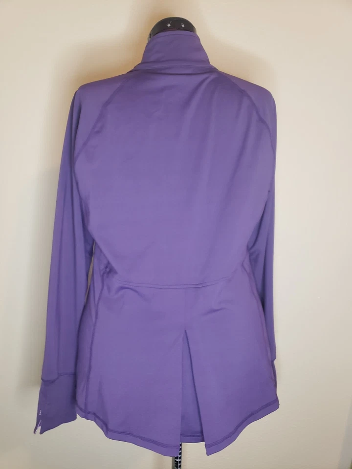 Danskin XL purple running sweatshirt with flared hip - Image 2 of 4