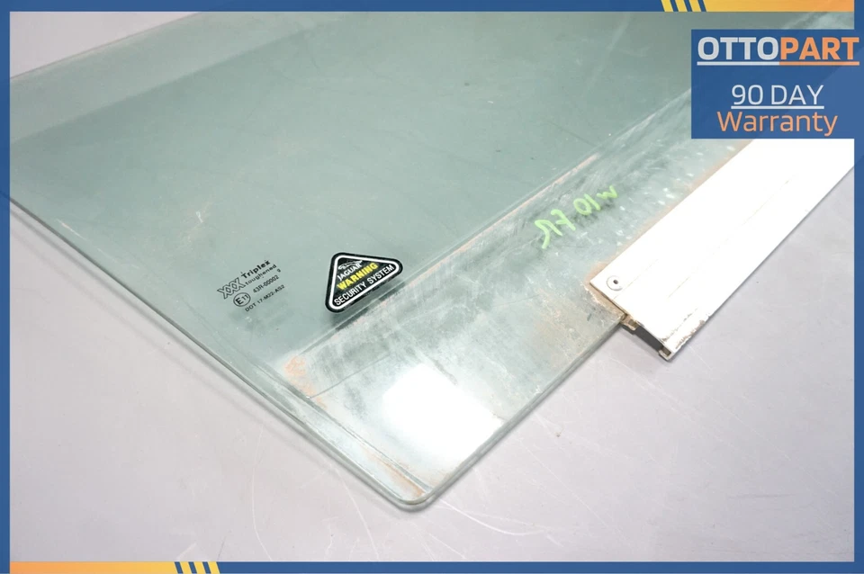 Jaguar XJ6 XJ8 XJR 1996 puerta de vidrio ventana lateral del pasajero delantero derecho OEM Foto 3 de 4