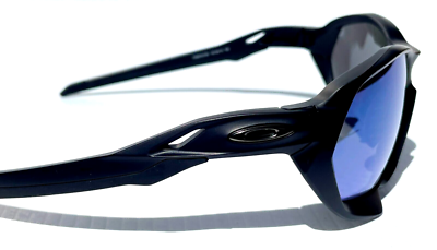 NEW Oakley PLAZMA Matte Black POLARIZED Galaxy Jade Green Lens