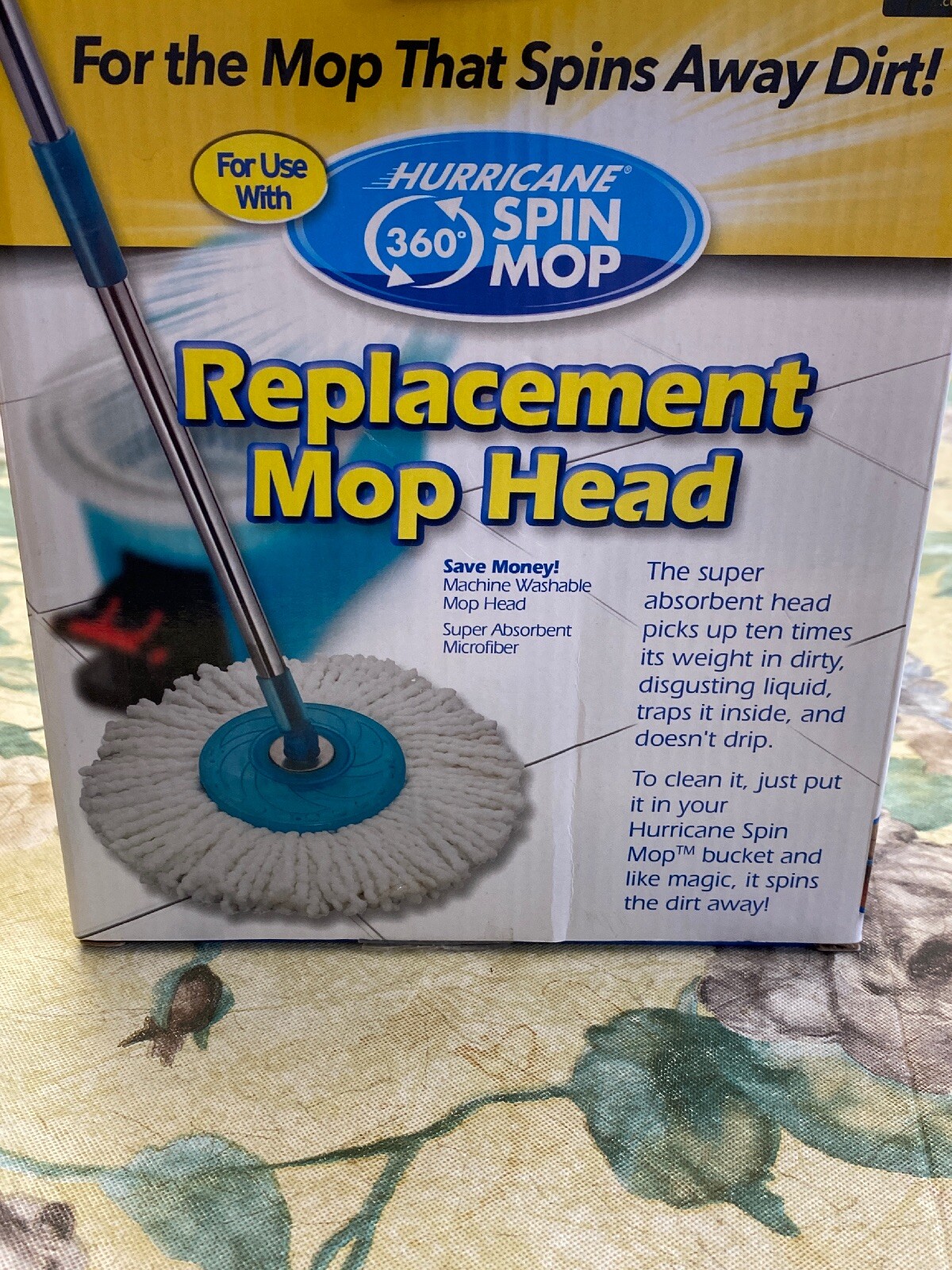Hurricane Spin Mop Replacement Mop Head eBay