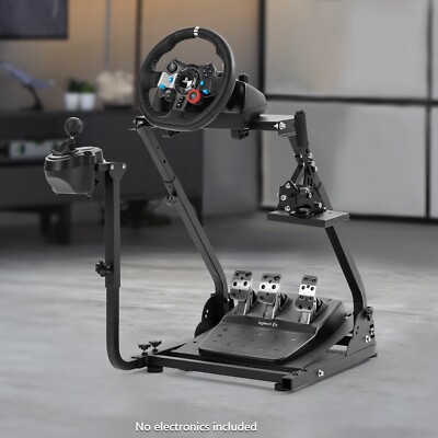 Marada Racing Steering Wheel Stand Foldable Fit Logitech G29 G923 Thrustmaster