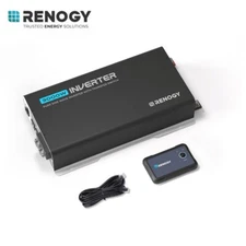 Renogy 12V 3000W Pure Sine Wave Inverter UPS Transfer Switch Built-in Bluetooth