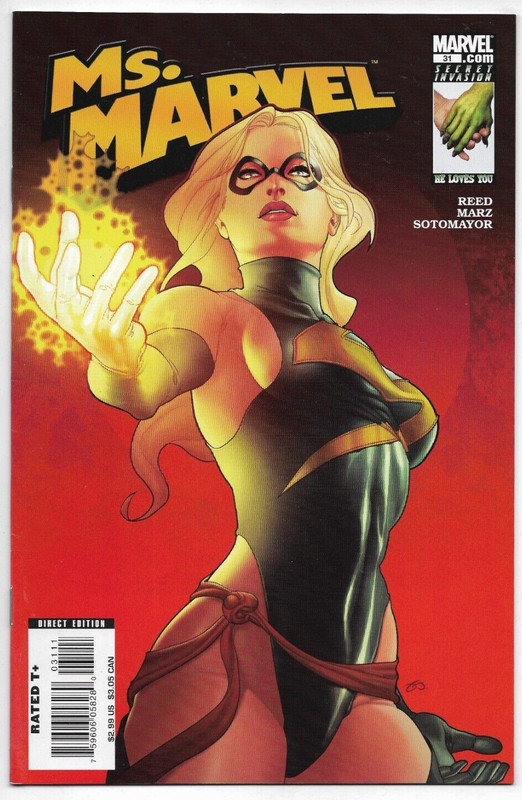 Ms. Marvel #31 Marvel Comics Brian Reed Marcos Marz Chris Sotomayor 2008 FN/VFN