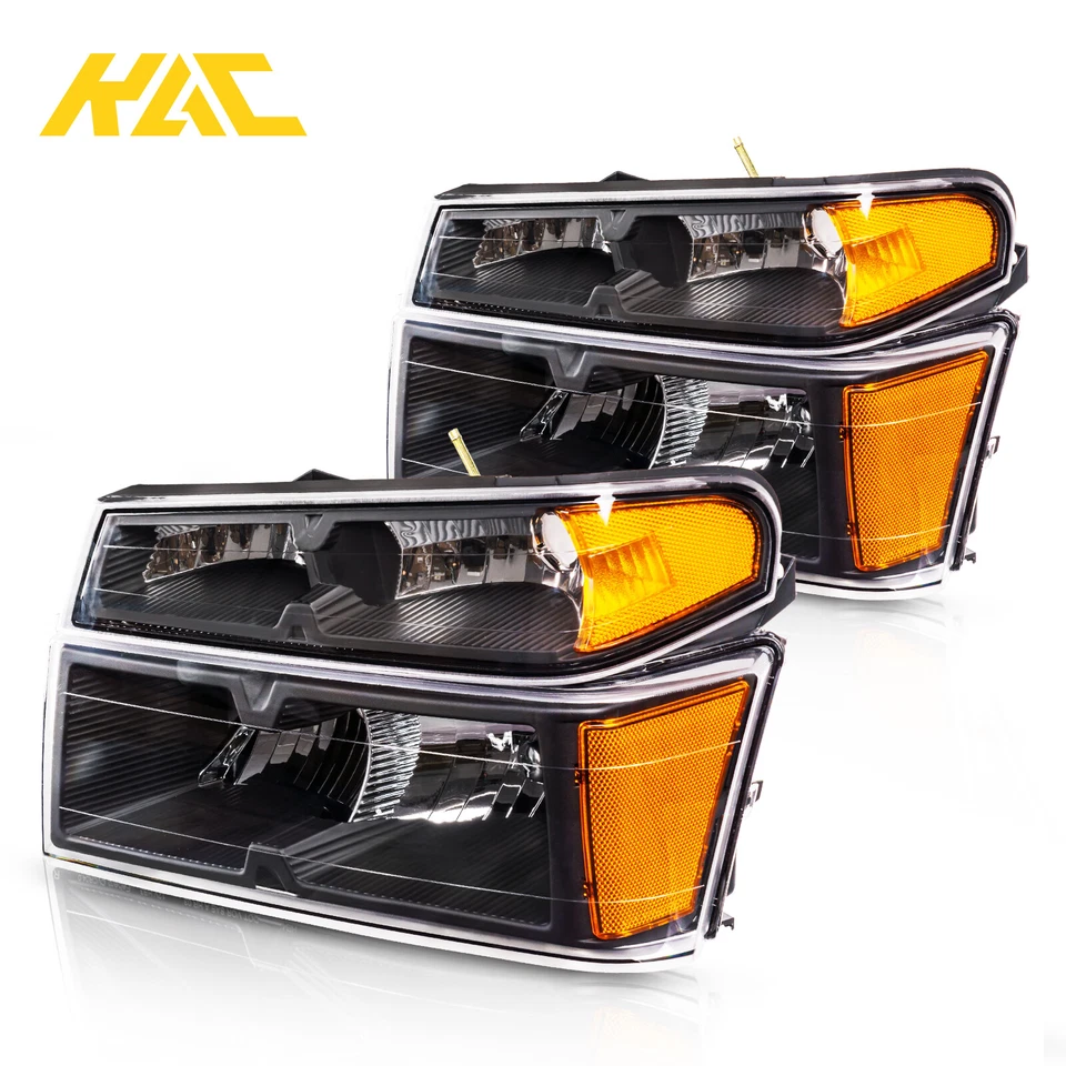 For 2006 Isuzu i-280 i-350/2007 2008 Isuzu i-290 i-370 Black Headlights Assembly - Image 3 of 4