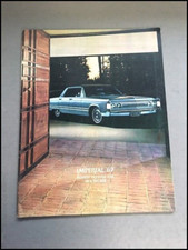 1967 Chrysler Imperial And Lebaron 28-page Original Car Sales Brochure Catalog 1967 Chrysler Imperial And Lebaron 28-page Original Car Sales Brochure Catalog