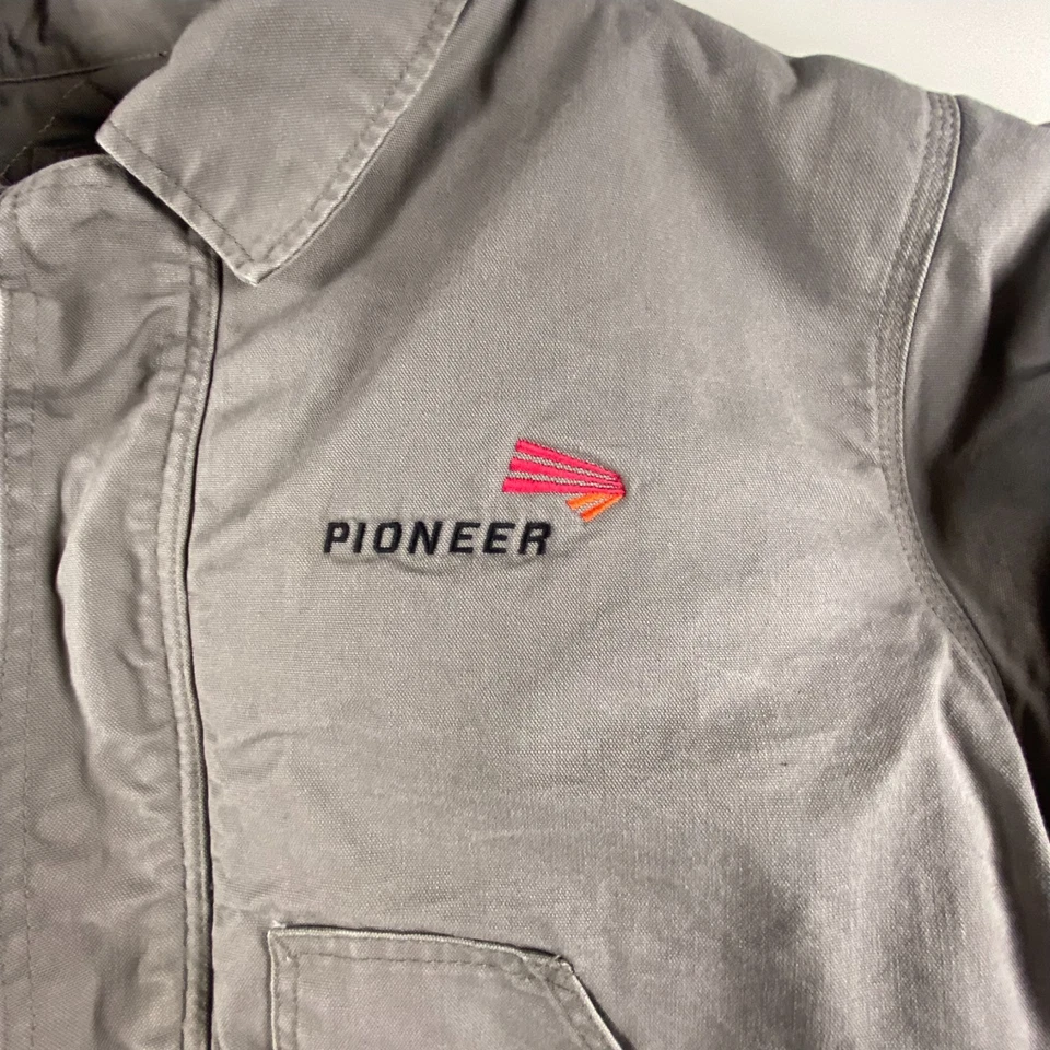 Walls FR Flame Resistant Insulated Quilted Work Jacket Gray Men’s XL - Excellent - Image 3 of 4