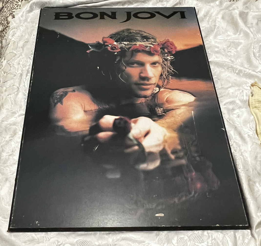 BON JOVI Keep The Faith オフィシャル 当時物　ポスター Keep the Faith Poster | Backstage with Bon Jovi