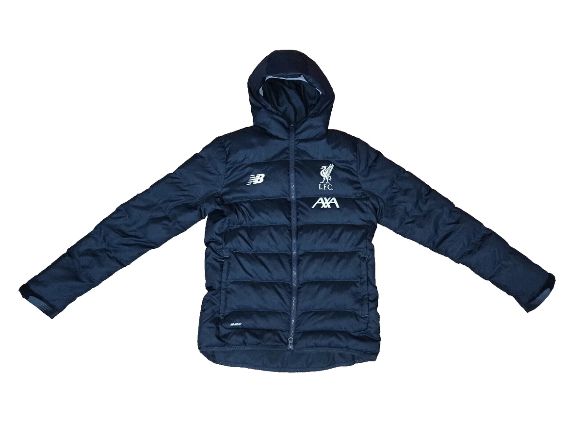 Liverpool Soccer Stadium Jacket LFC New Balance Winter Football Puffa Coat