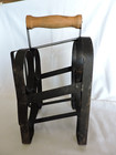 Four Section Metal Bottle Carrier with Wood Handle — photo 4