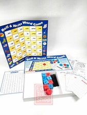Roll and Write Word Game for Early Readers Sealed from Lakeshore Selling