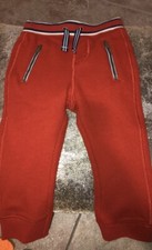 New Genuine Kids Oshkosh Boys Pants Size 18 Months Orange With Zipper Pockets