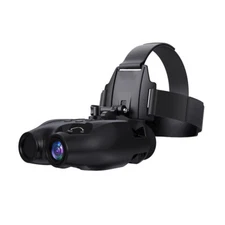 Head Mounted Night Vision Goggles Rechargeable FHD Digital IR Hunting Binoculars