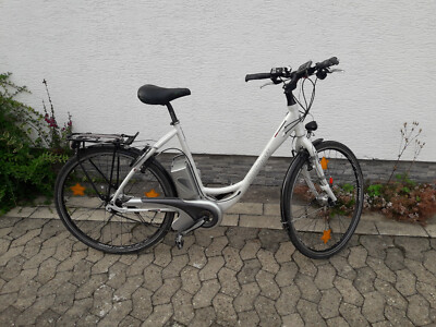 kalkhoff Damen e-bike gebraucht weiß, RH 57, 8-Gang Shimano Nabenschaltung,