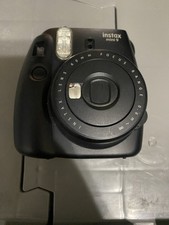 Fujifilm Instax Mini 9 Ice Blue Instant Film Camera Missing Battery Cover