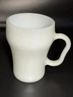 Vintage Fire King Soda Cup Mug Anchor Hocking White Milk Glass