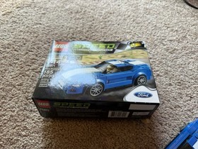 LEGO SPEED CHAMPIONS: Ford Mustang GT (75871) - Mostly Complete (With Box)