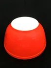 Vintage Pyrex Primary Colors Nesting Mixing Bowl Medium 1 1/2 Quart Red 402