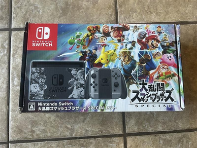Nintendo Switch Super Smash Bros Ultimate JPN Edition Console + 256GB microSD